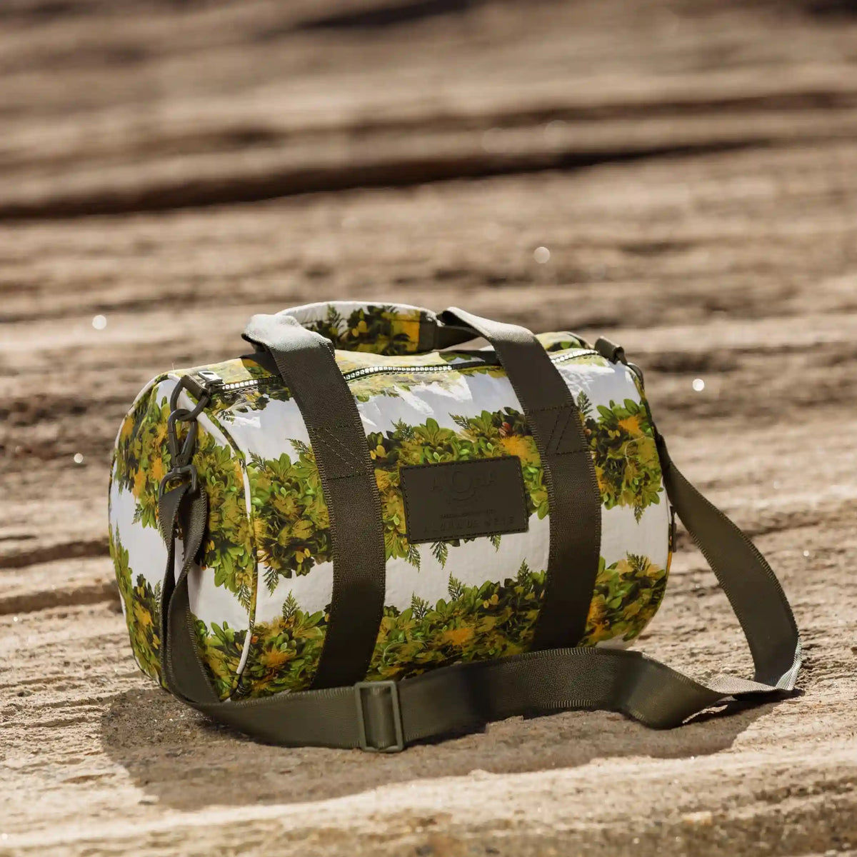 Lei Lehua Mamo Keep it Light Stubby Duffle by Aloha De Mele