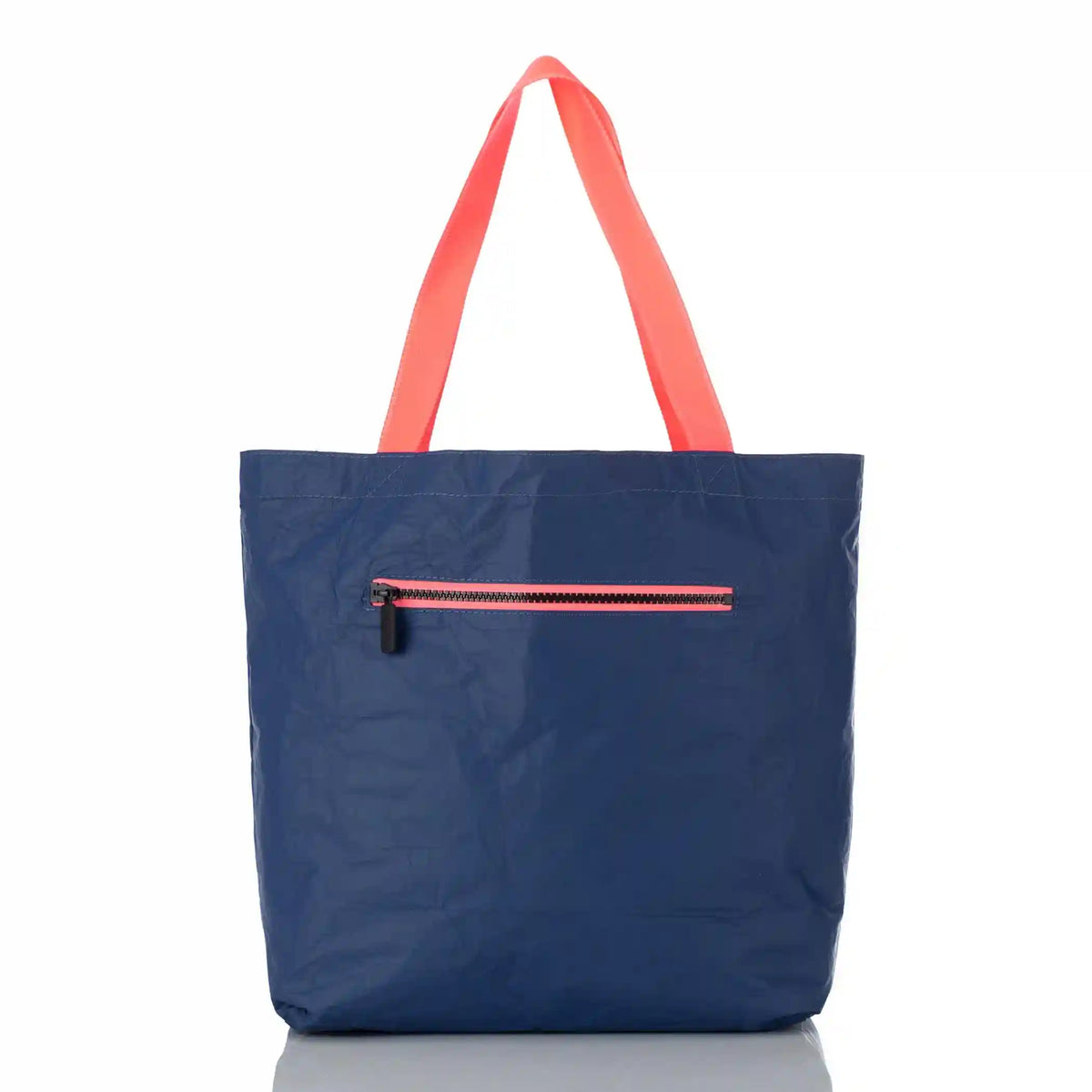 Papeʻete by Samudra Reversible Tote in Neon Moon on Navy