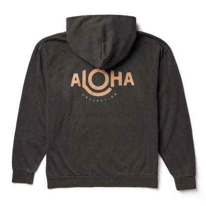 ALOHA Hoodie | Original ALOHA - Toffee on Black / SM