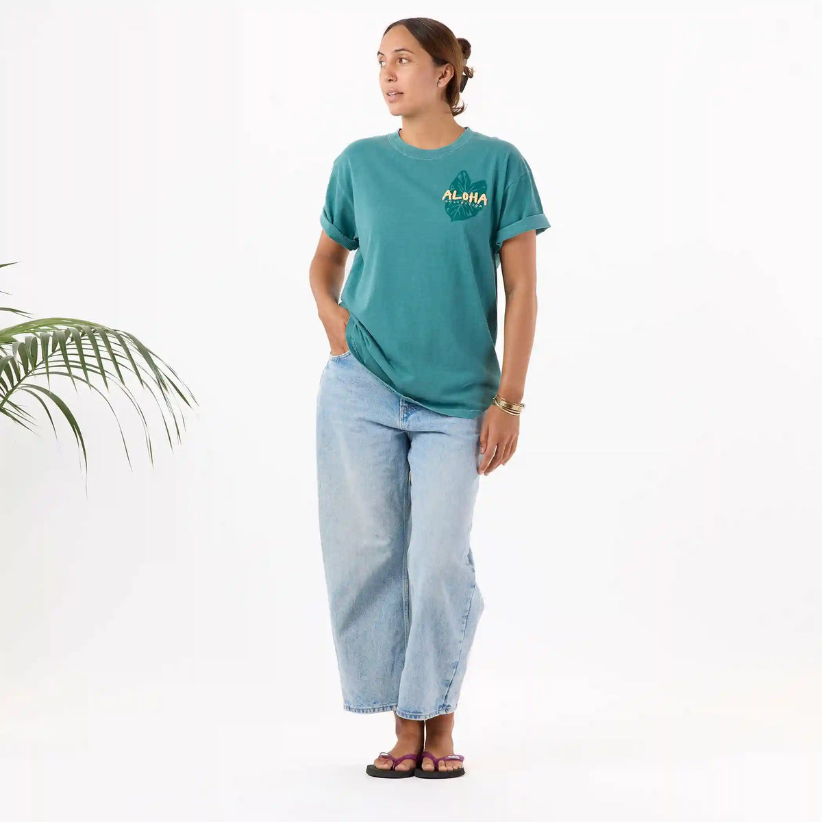 Short Sleeve | ALOHA Kalo - Emerald / SM