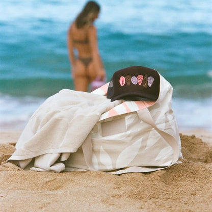Beach Towel | Heipua - Sandstone