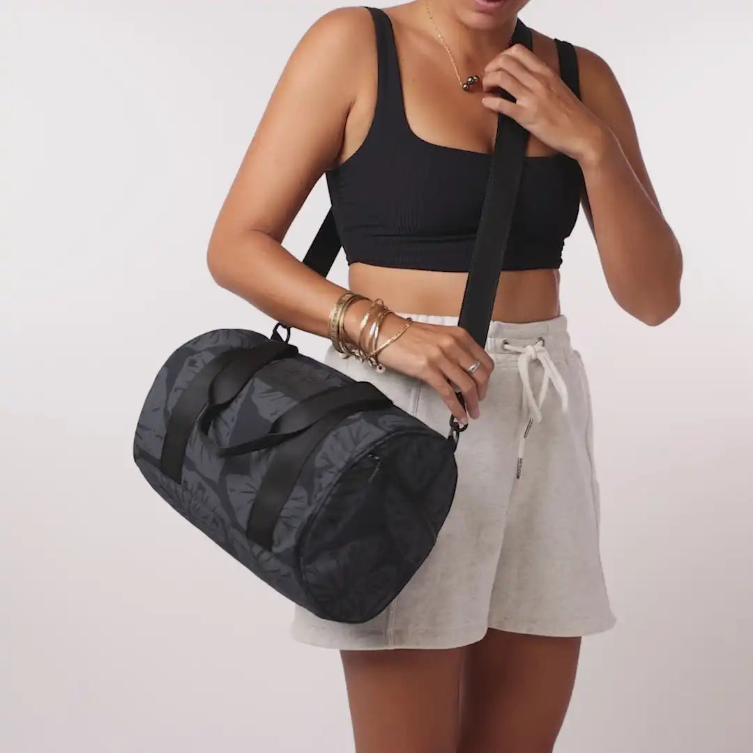 Uluwehi Keep It Light Stubby Duffle in Honey on Hot Mustard