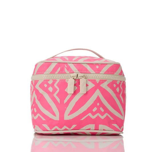 Pasifika Cabin Crew Kit in Neon Pink on Sandstone