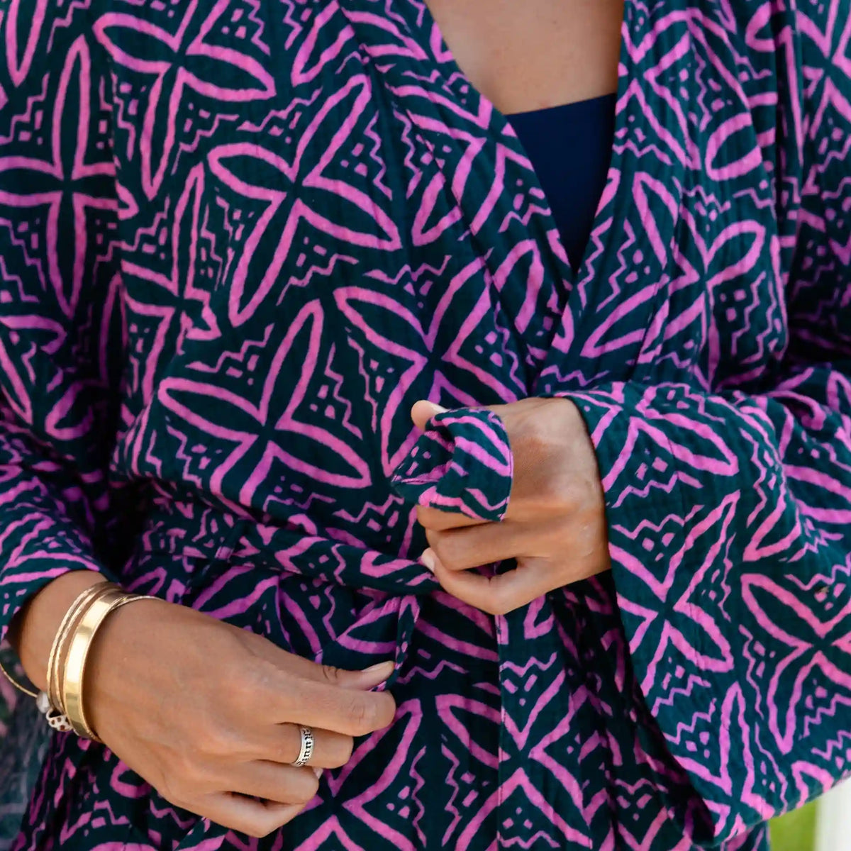 Vacation Robe | Pasifika - Dark Teal