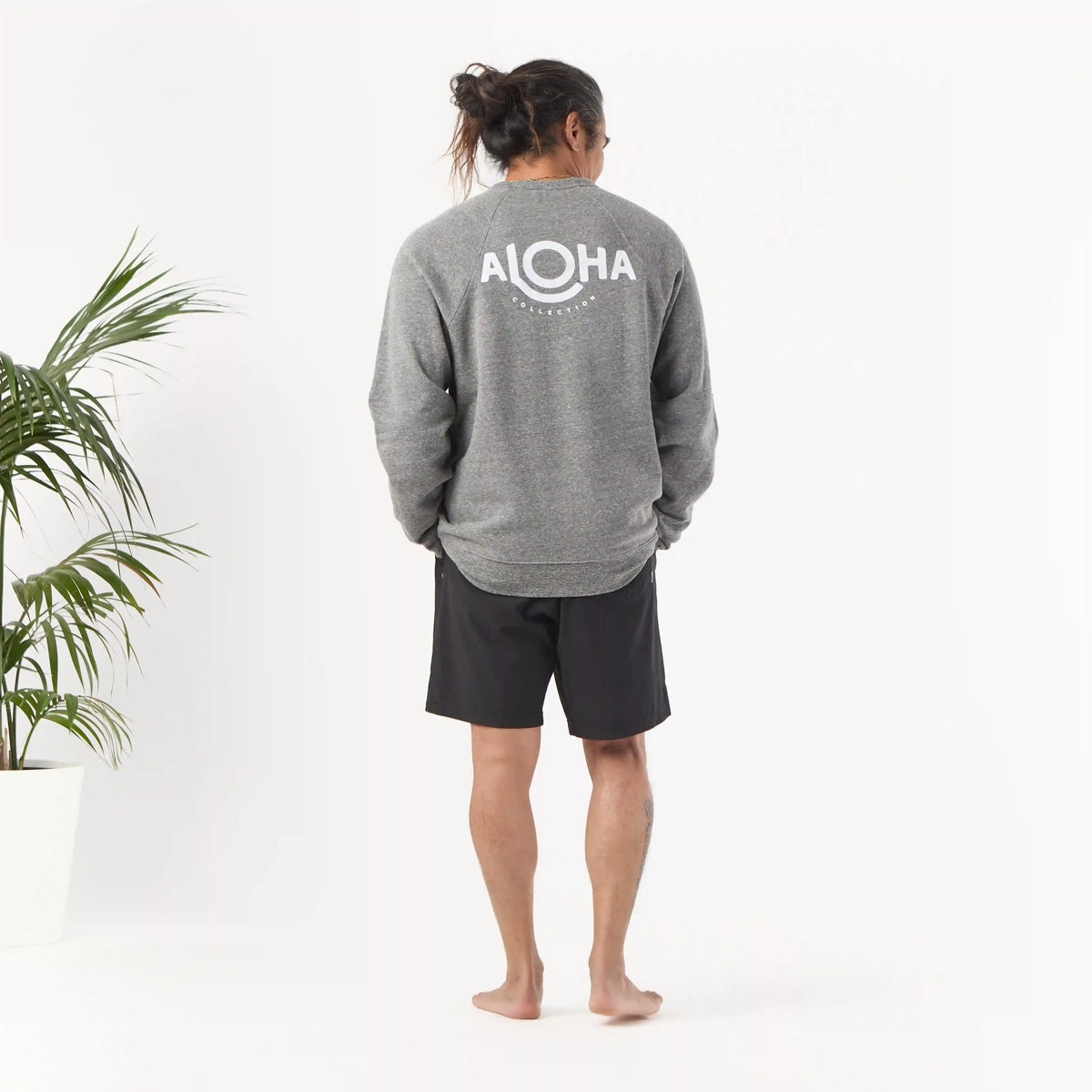 ALOHA Cozy Pullover in Gray