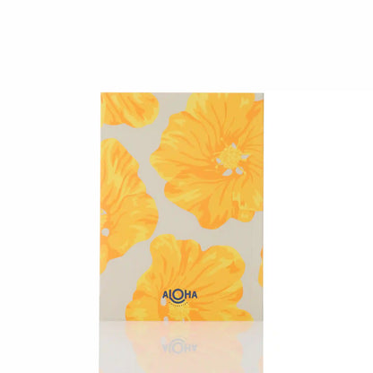Pua Ilima Notebook in Golden