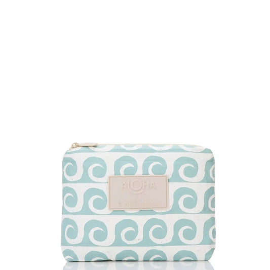 Party Wave Small Pouch in Low Tide