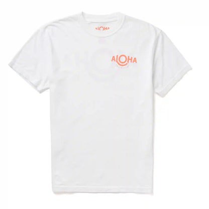 ALOHA Hana Hou Short Sleeve in White