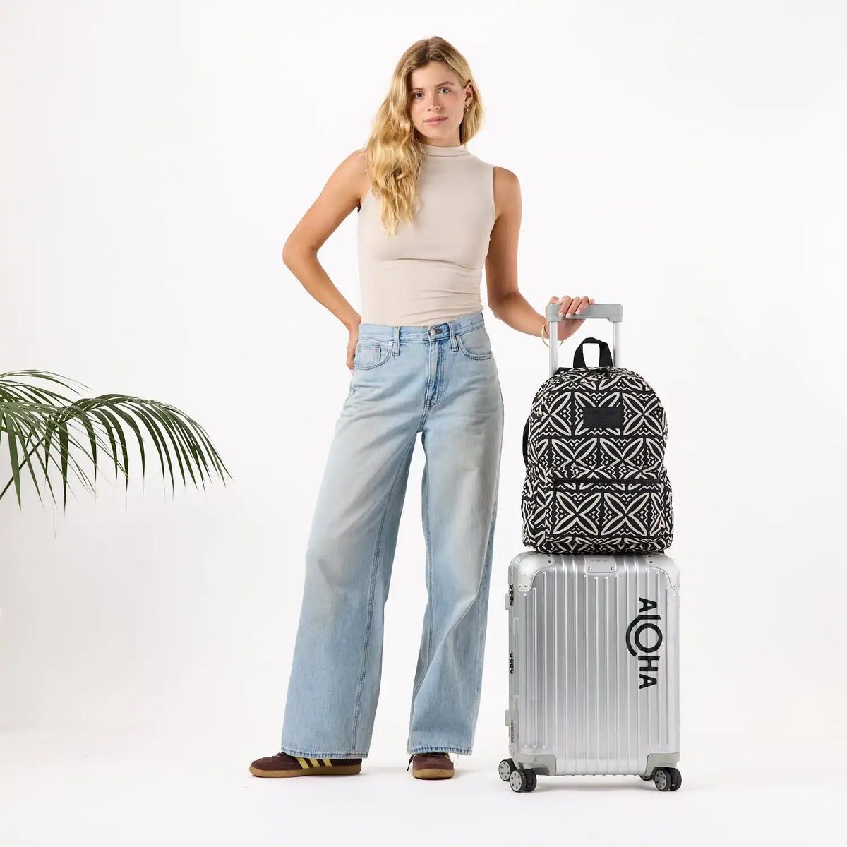 Pasifika Keep It Light Backpack in Sandstone